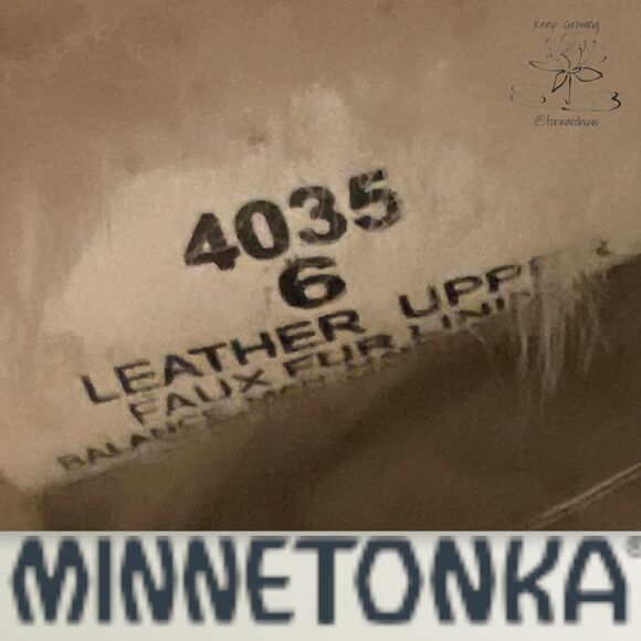 Minnetonka Slippers #4035 Size 6 EUC - Picture 7 of 8